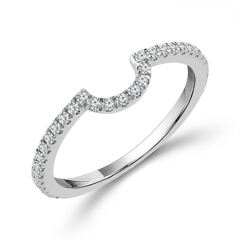 Diamond Band 0.25 ct tw 14k White Gold
