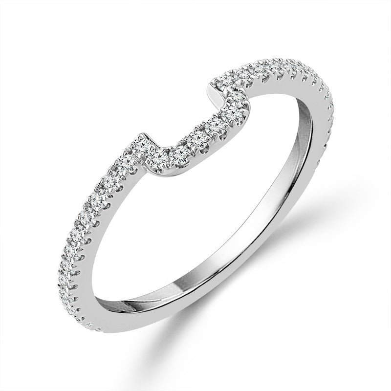 Diamond Band 0.25 ct tw 14k White Gold
