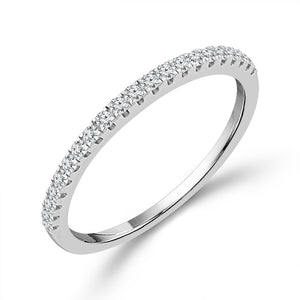 Diamond Bridal Set 1.54 ct tw 14k White Gold