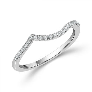 Diamond Bridal Set 0.63 ct tw 14k White Gold