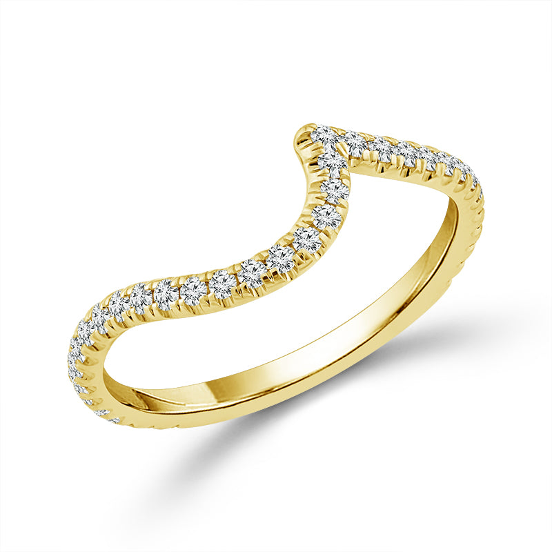 Diamond Bridal Set 1 ct tw Center RD 14k Yellow Gold