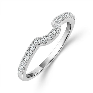 Diamond Bridal Set 1 ct tw Center PE 14k White Gold