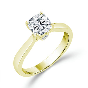 Diamond Solitaire Ring 1 ct tw 14k White Gold