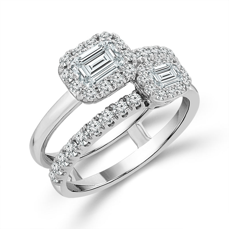 Diamond Fashion Ring 1.50 ct tw 14k White Gold