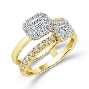 Diamond Fashion Ring 1.50 ct tw 14k White Gold