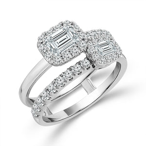 Diamond Fashion Ring 1.50 ct tw 14k White Gold