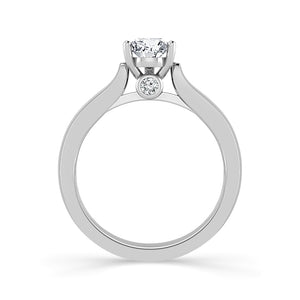 Diamond Solitaire Ring 1 ct tw 14k White Gold
