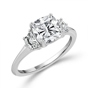 Diamond Bridal Ring 1 1/2 ct tw Center CU 14k Yellow Gold