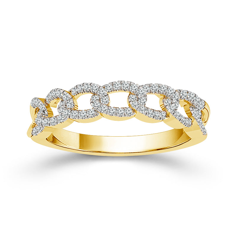 Diamond Band 0.30 ct tw 10k Yellow Gold