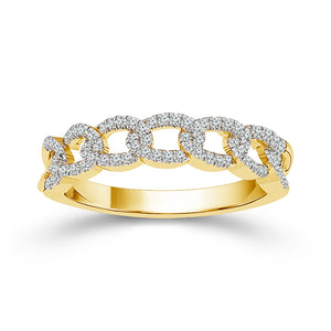 Diamond Band 0.30 ct tw 10k Yellow Gold