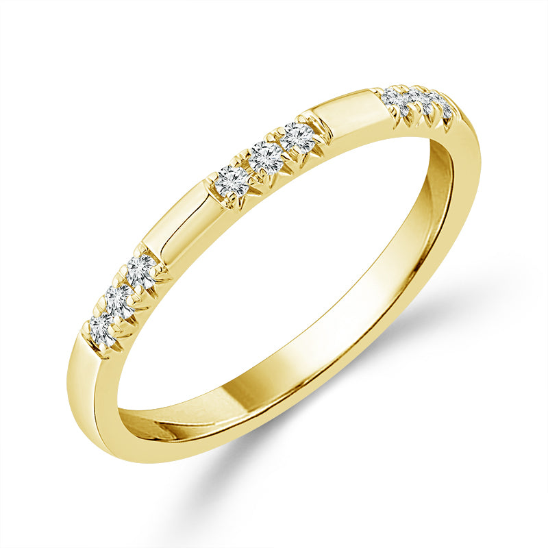 Diamond Band 0.08 ct tw 14k White Gold