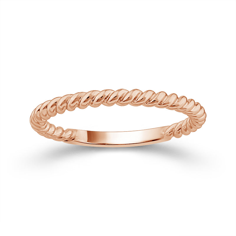 Tracer Band 14k Rose Gold