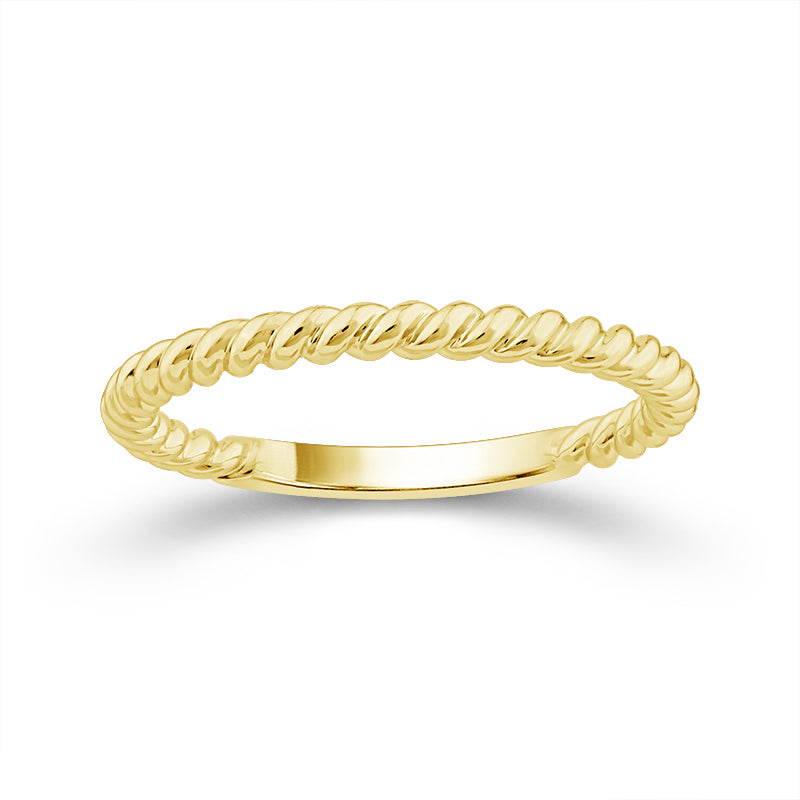 Tracer Band 14k Yellow Gold