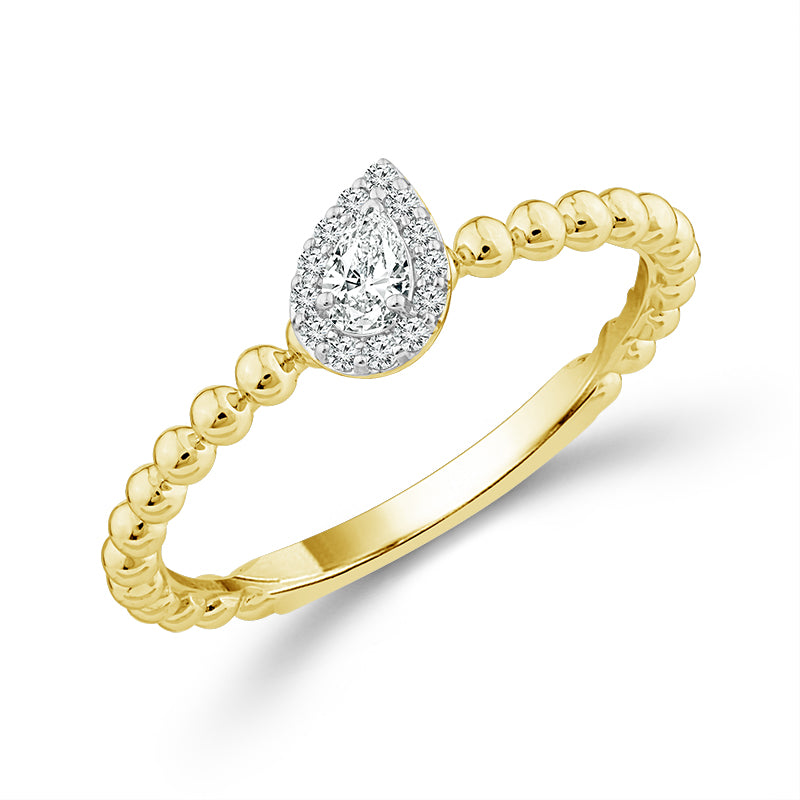 Diamond Band 0.17 ct tw 14k Yellow Gold