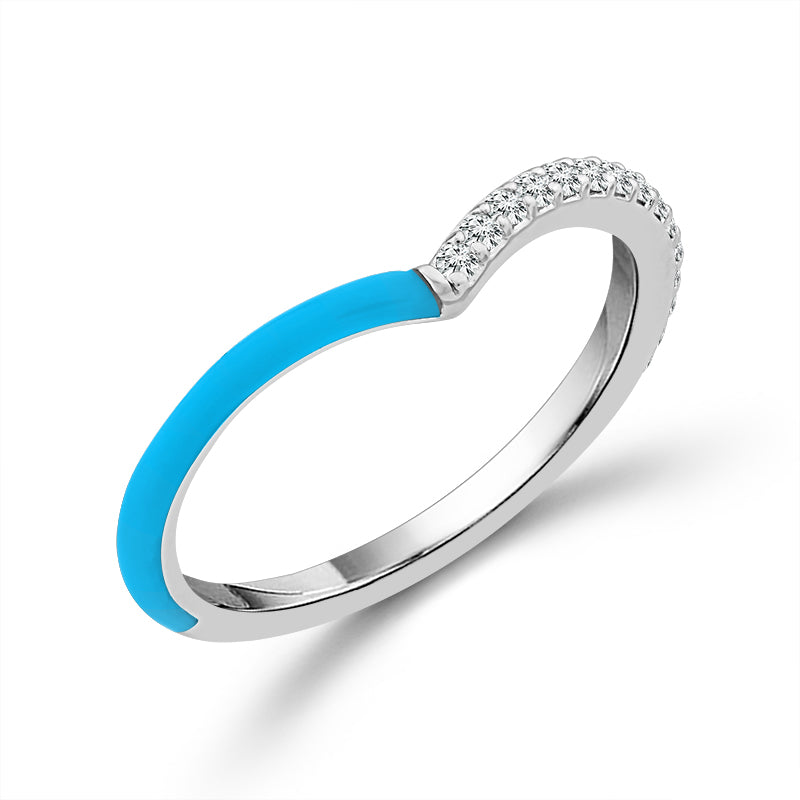 Diamond Band 0.50 ct tw 14k White Gold+14k Yellow Gold