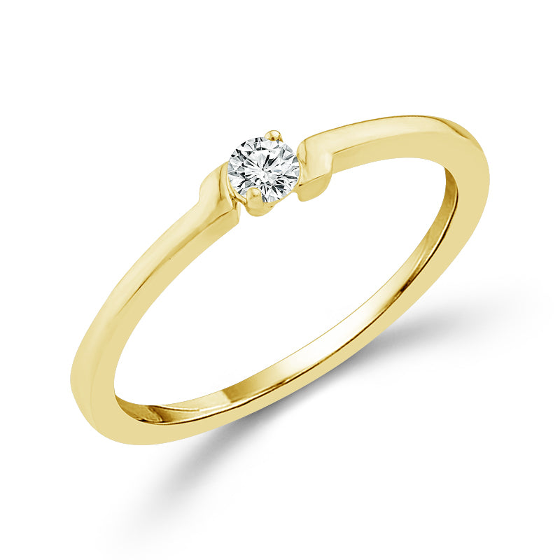 Diamond Band 0.1 ct tw 14k Yellow Gold