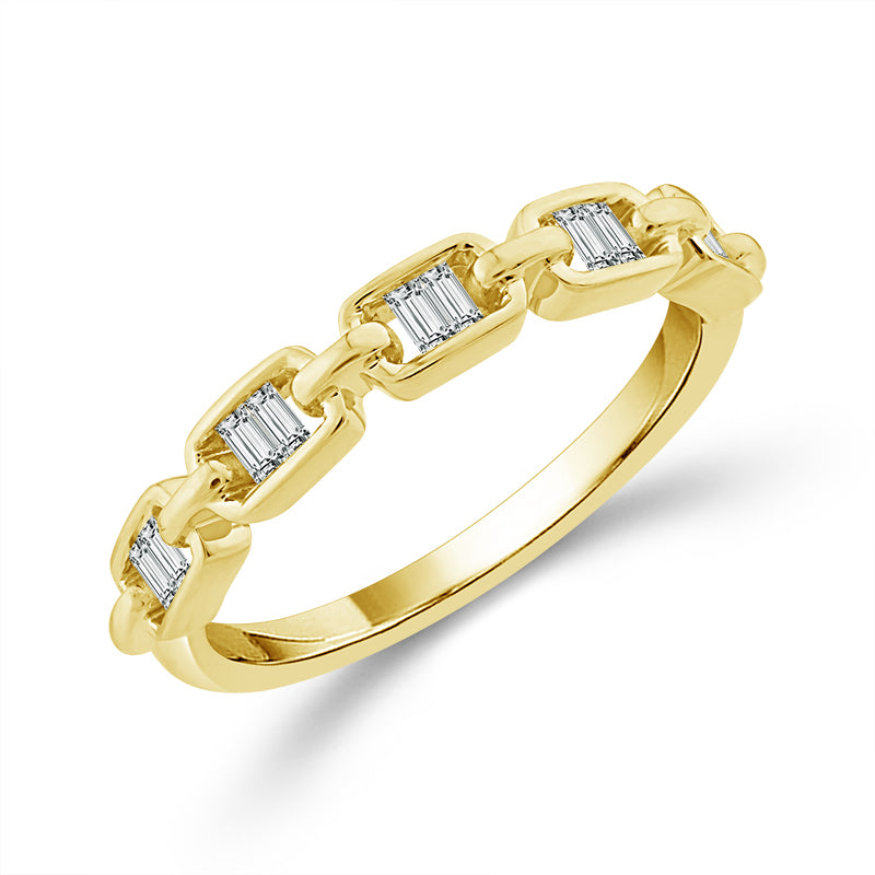 Diamond Band 0.50 ct tw 14k White Gold+14k Yellow Gold+14k Rose Gold
