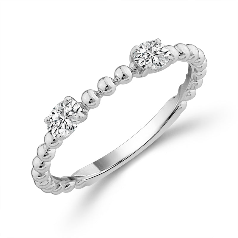 Diamond Band 0.25 ct tw 14k White Gold
