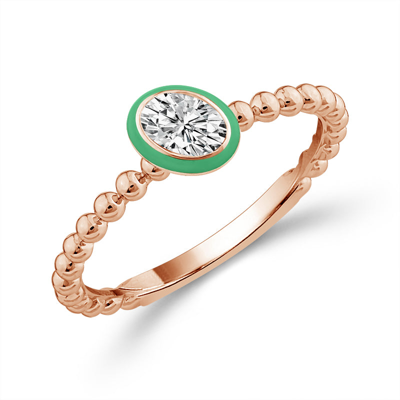 Diamond Band 0.25 ct tw 14k Rose Gold
