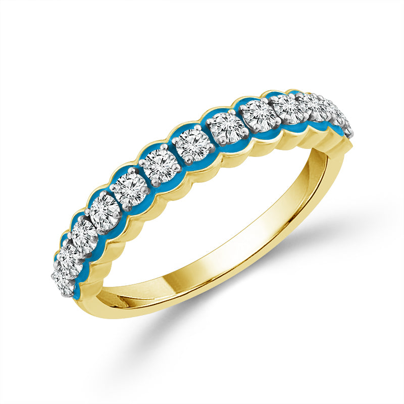 Diamond Band 1.50 ct tw 14k Yellow Gold