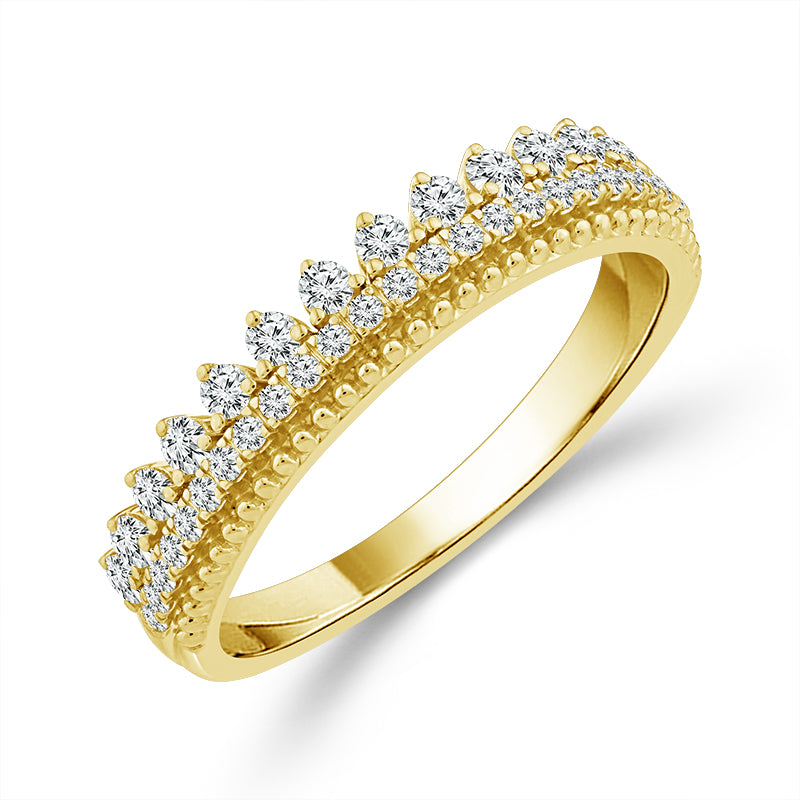 Diamond Band 0.33 ct tw 14k Yellow Gold
