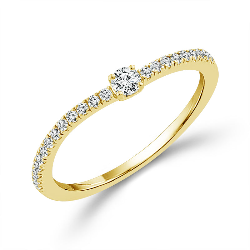 Diamond Band 0.2 ct tw 14k Yellow Gold
