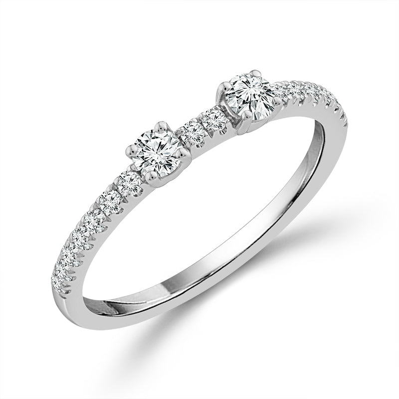 Diamond Band 0.33 ct tw 14k White Gold