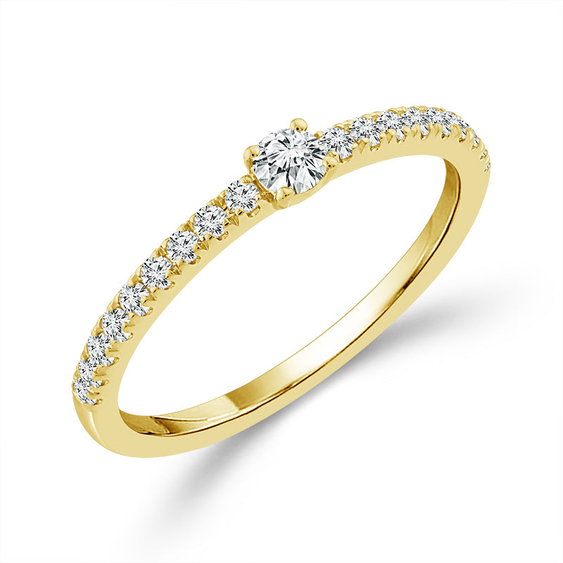 Diamond Band 1 ct tw 14k White Gold+14k Yellow Gold+14k Rose Gold