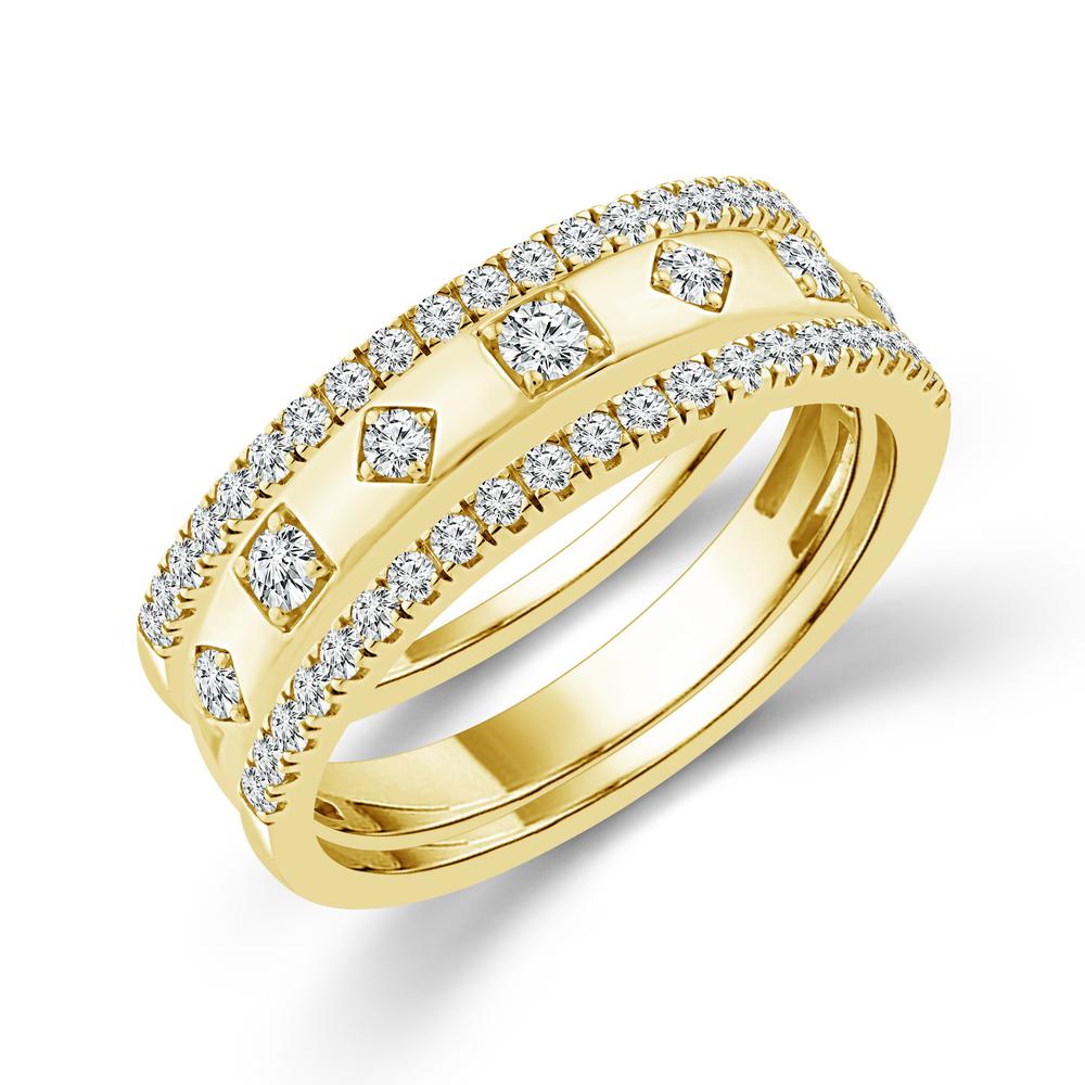Diamond Band 0.5 ct tw 14k Yellow Gold