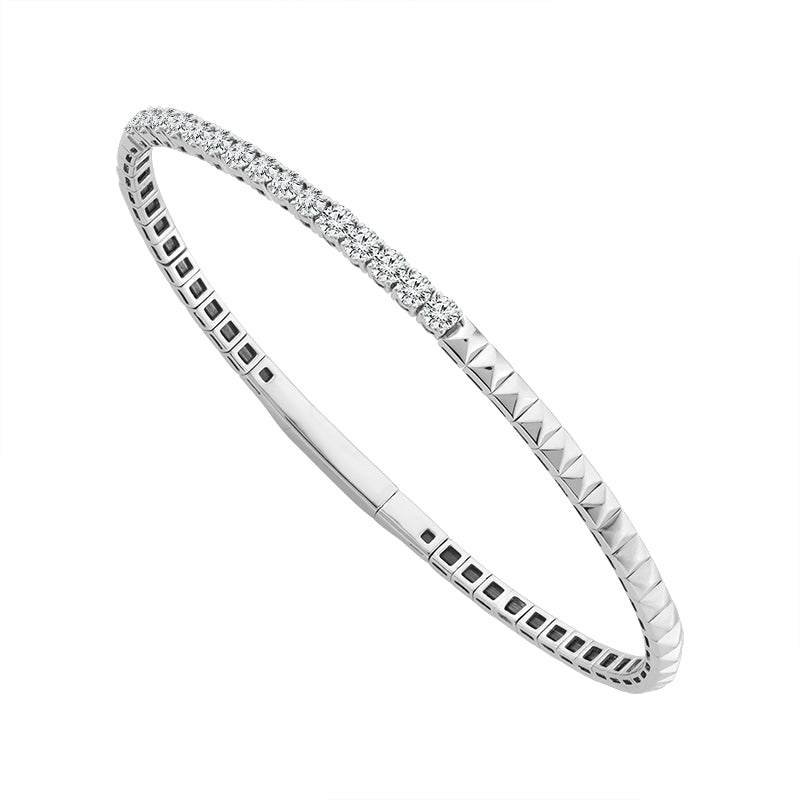 Diamond Bangle 1.00 ct tw 14k Yellow Gold