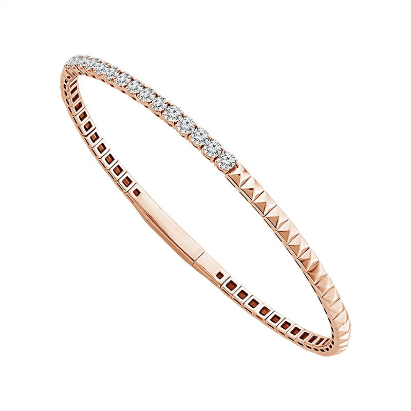 Diamond Bangle 1.00 ct tw 14k Yellow Gold