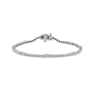 Diamond Bracelet 0.75 ct tw 10k Yellow Gold+10k White Gold