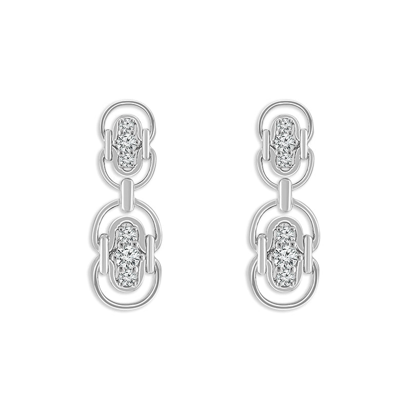 Diamond Fashion Earrings 0.50 ct tw 10k Yellow Gold