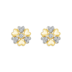 Diamond Fashion Earrings 0.25 ct tw 10k Yellow Gold
