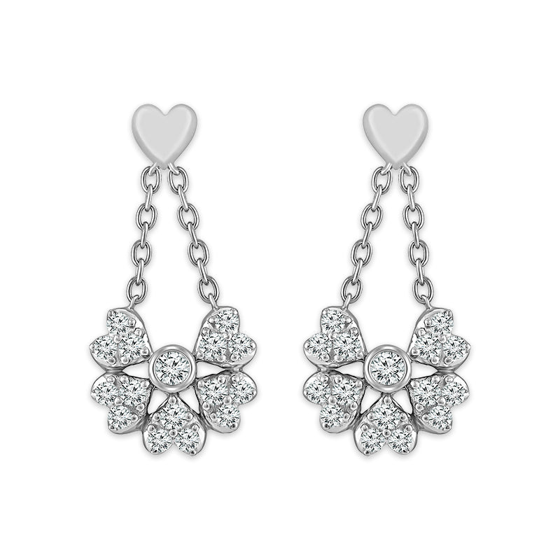 Diamond Fashion Earrings 0.33 ct tw 10k Yellow Gold