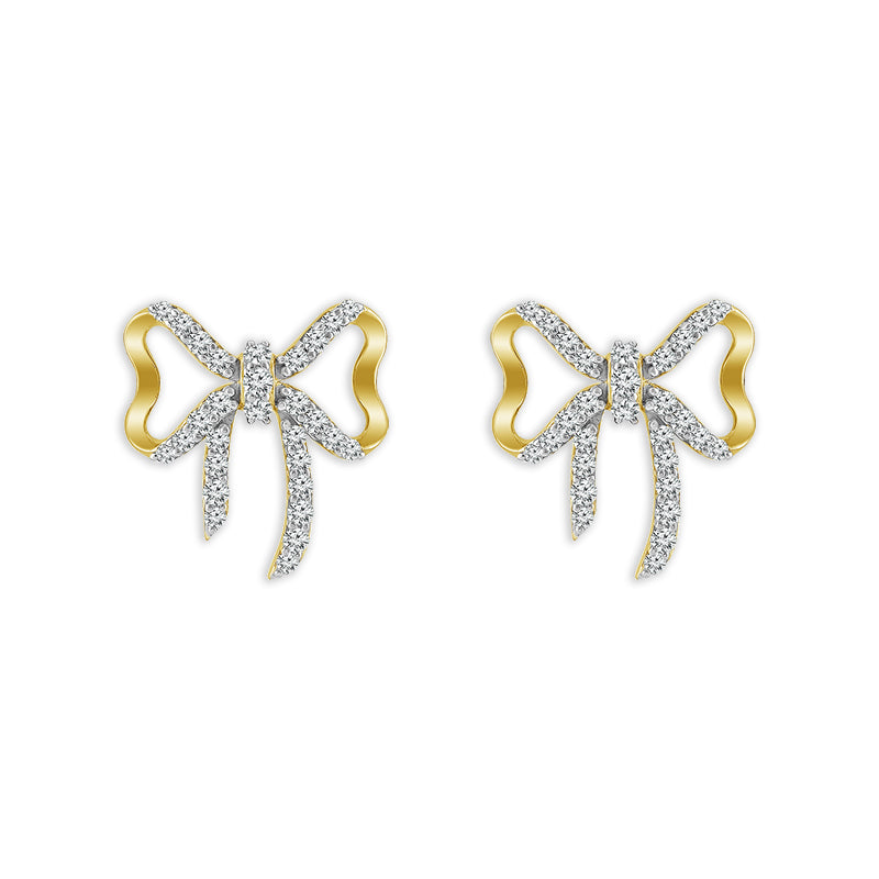 Diamond Fashion Earrings 0.33 ct tw 10k Yellow Gold