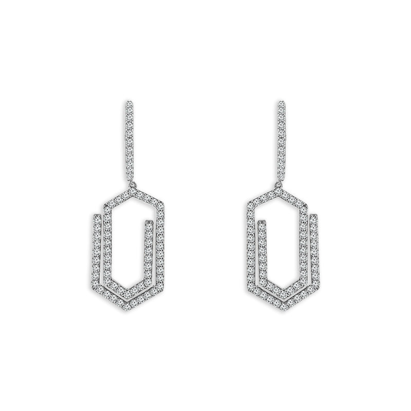 Diamond Fashion Earrings 0.63 ct tw 10k Yellow Gold
