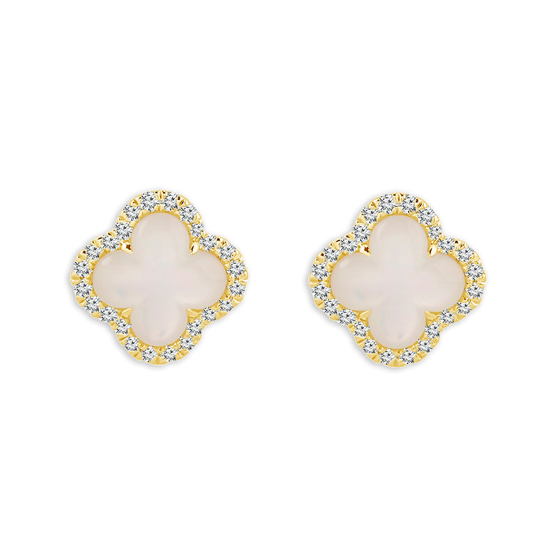Diamond Fashion Earrings 0.25 ct tw 14k Yellow Gold