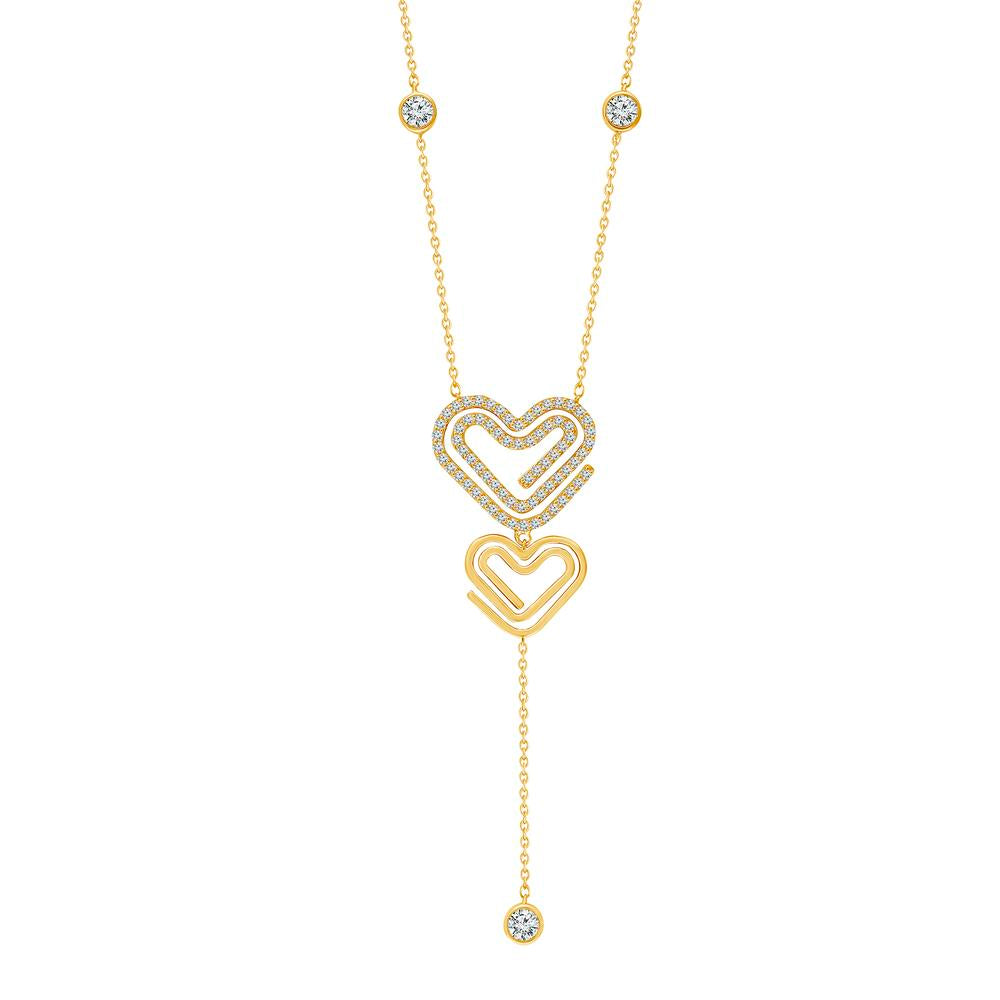 Diamond Fashion Necklace 0.50 ct tw 10k Yellow Gold