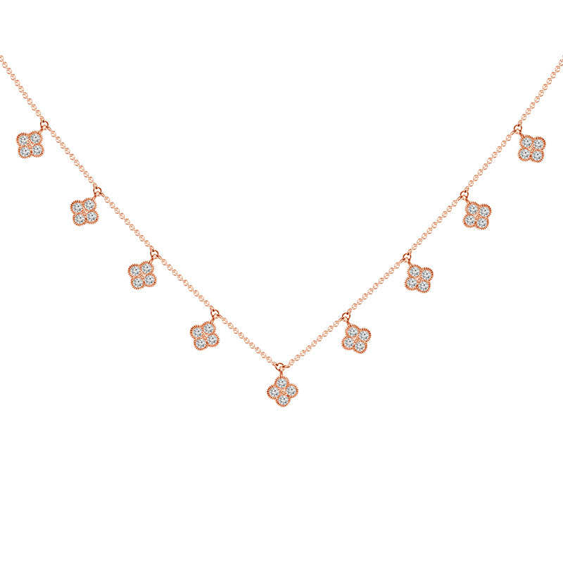 Diamond Fashion Necklace 0.60 ct tw 14k Yellow Gold