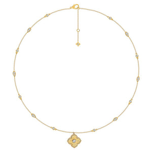 Diamond Fashion Necklace 0.90 ct tw 14k Yellow Gold