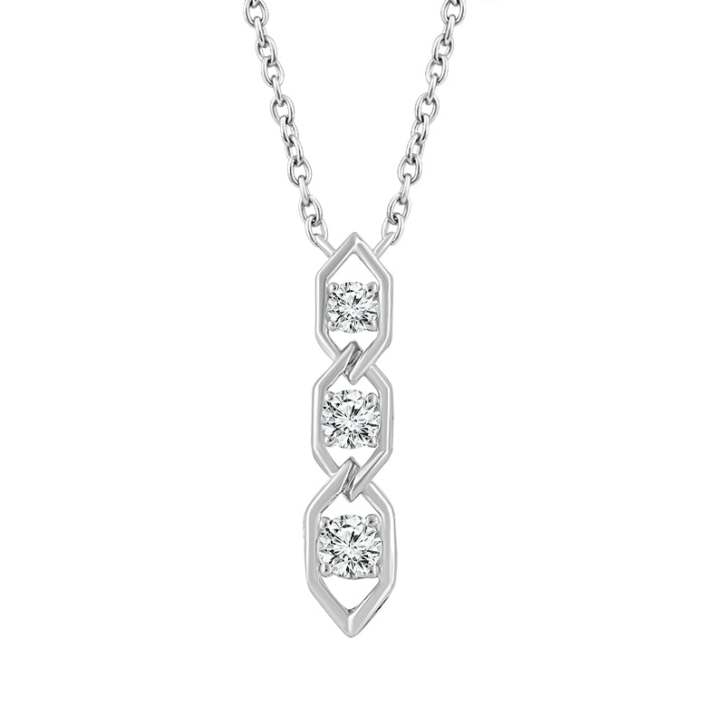 Diamond Fashion Pendant 0.25 ct tw 10k Yellow Gold