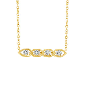 Diamond Fashion Pendant 0.25 ct tw 10k Yellow Gold