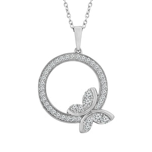 Diamond Fashion Pendant 0.60 ct tw 10k Yellow Gold
