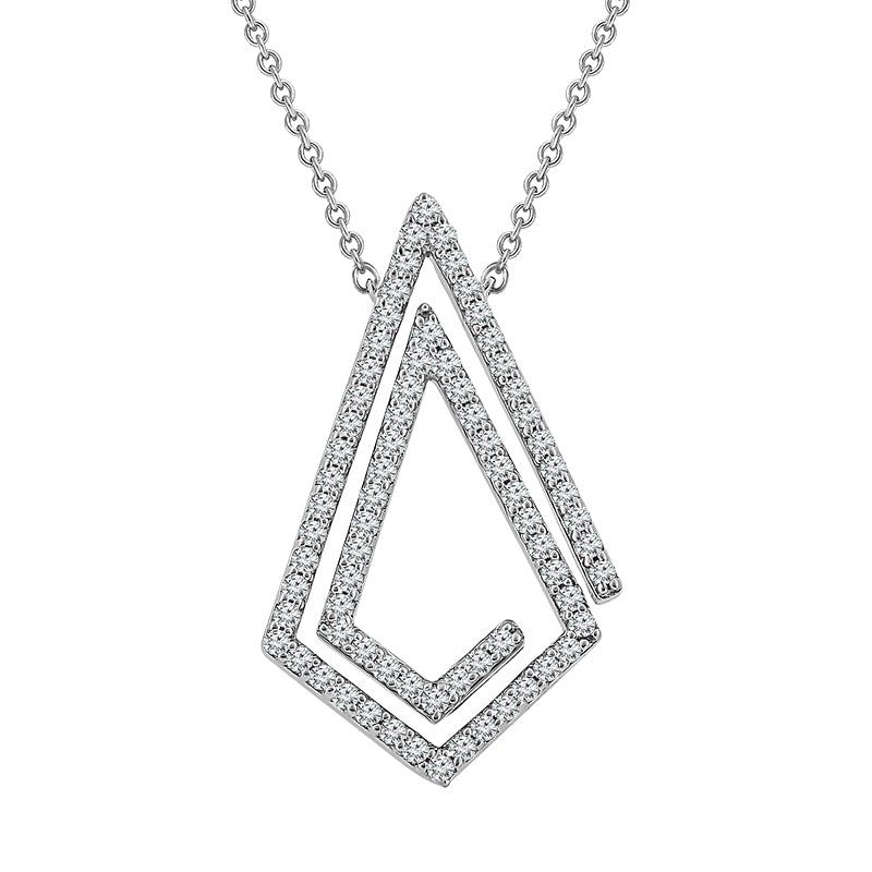 Diamond Fashion Pendant 0.33 ct tw 10k Yellow Gold
