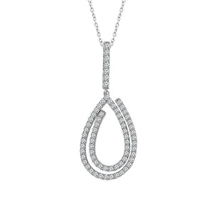 Diamond Fashion Pendant 0.40 ct tw 10k Yellow Gold