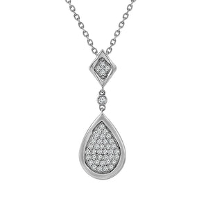 Diamond Fashion Pendant 0.17 ct tw 10k Yellow Gold