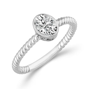 Diamond Solitaire Ring 0.50 ct tw 10k Yellow Gold