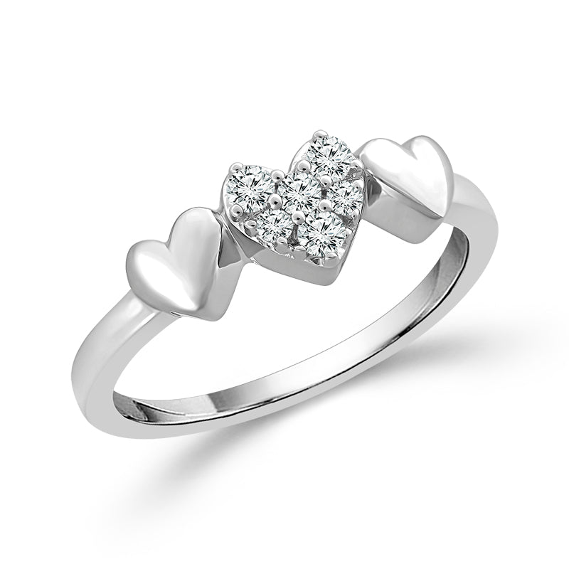 Diamond Fashion Ring 0.13 ct tw 10k Yellow Gold