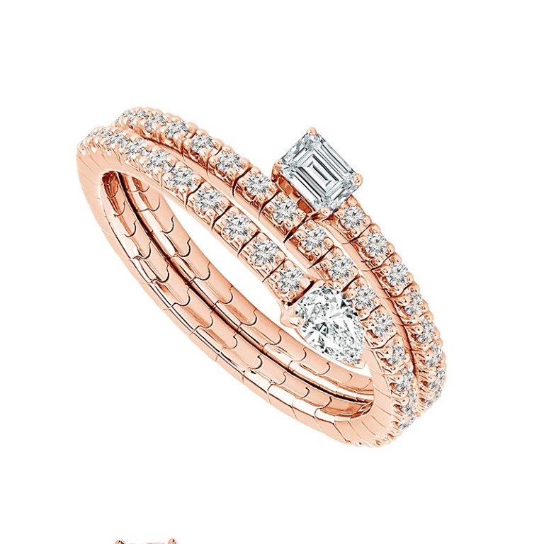 Diamond Fashion Ring 0.50 ct tw 14k White Gold